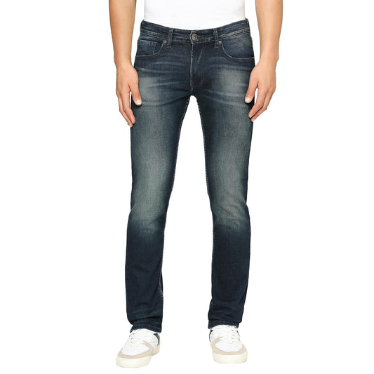 Pepe Jeans Men's Slim Jeans (Pm206829Q03_Dark Used_36), Dark Blue