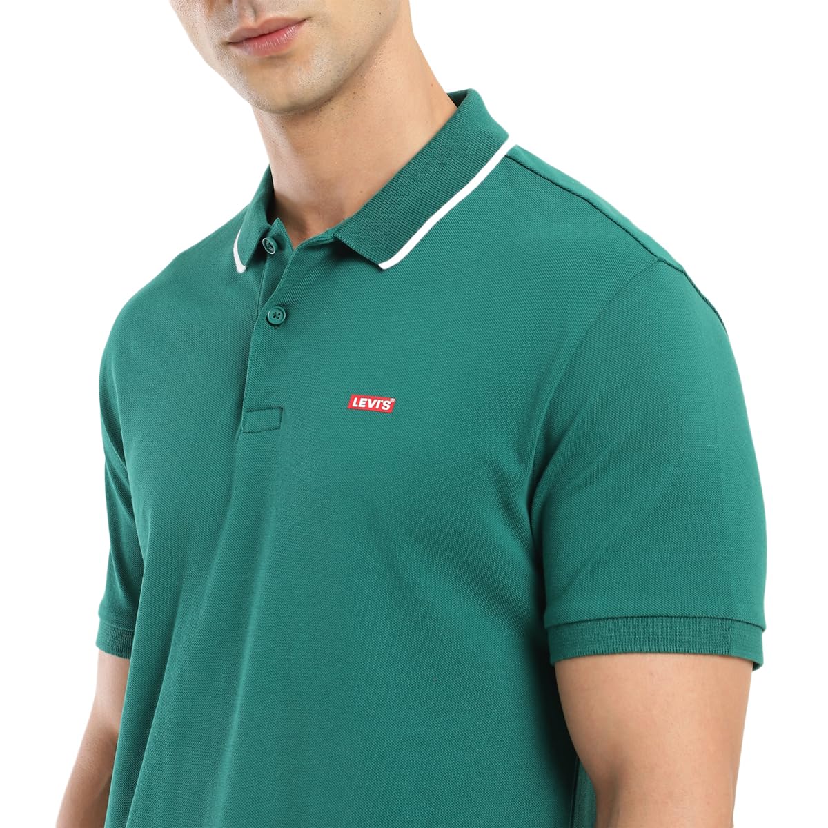 Levi's Men's Relaxed Fit T-Shirt (A1383-0120_Green