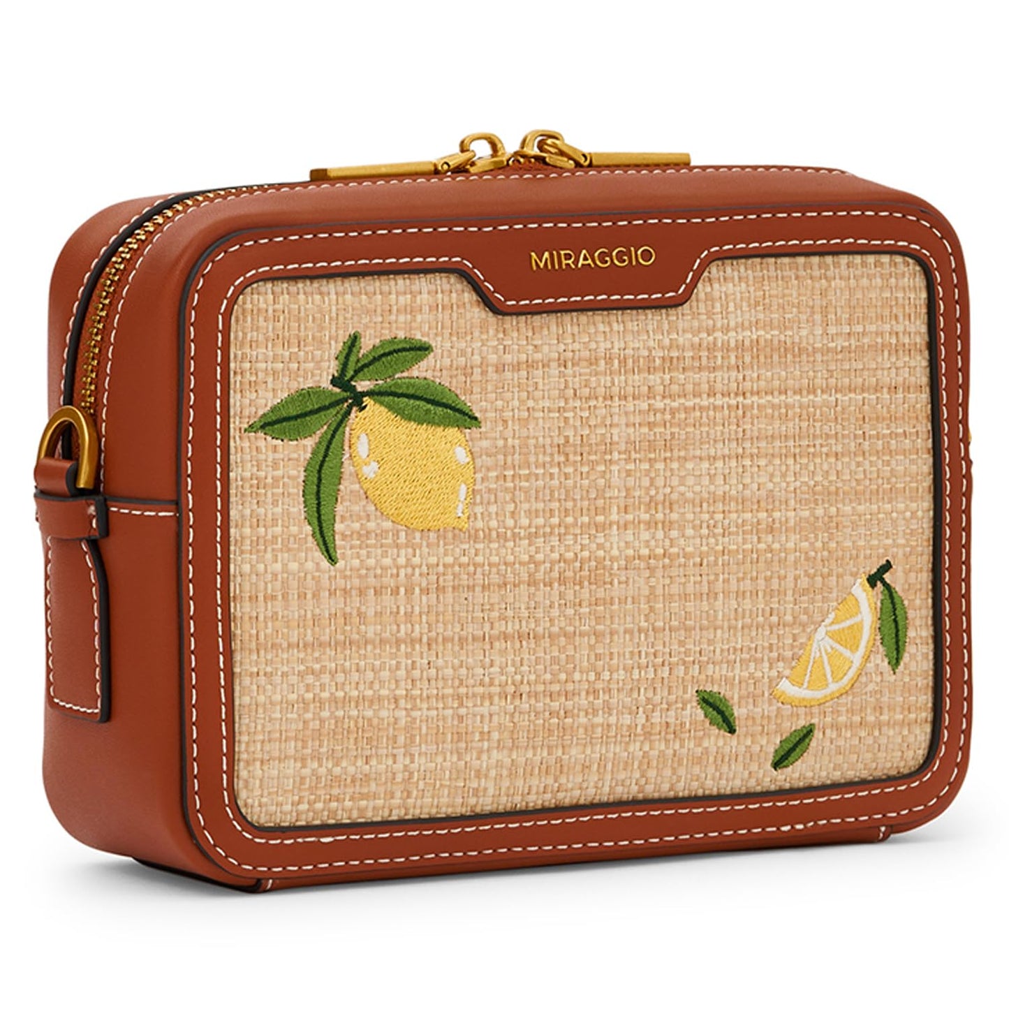 Miraggio Ray Camera Crossbody Bag (Beige)