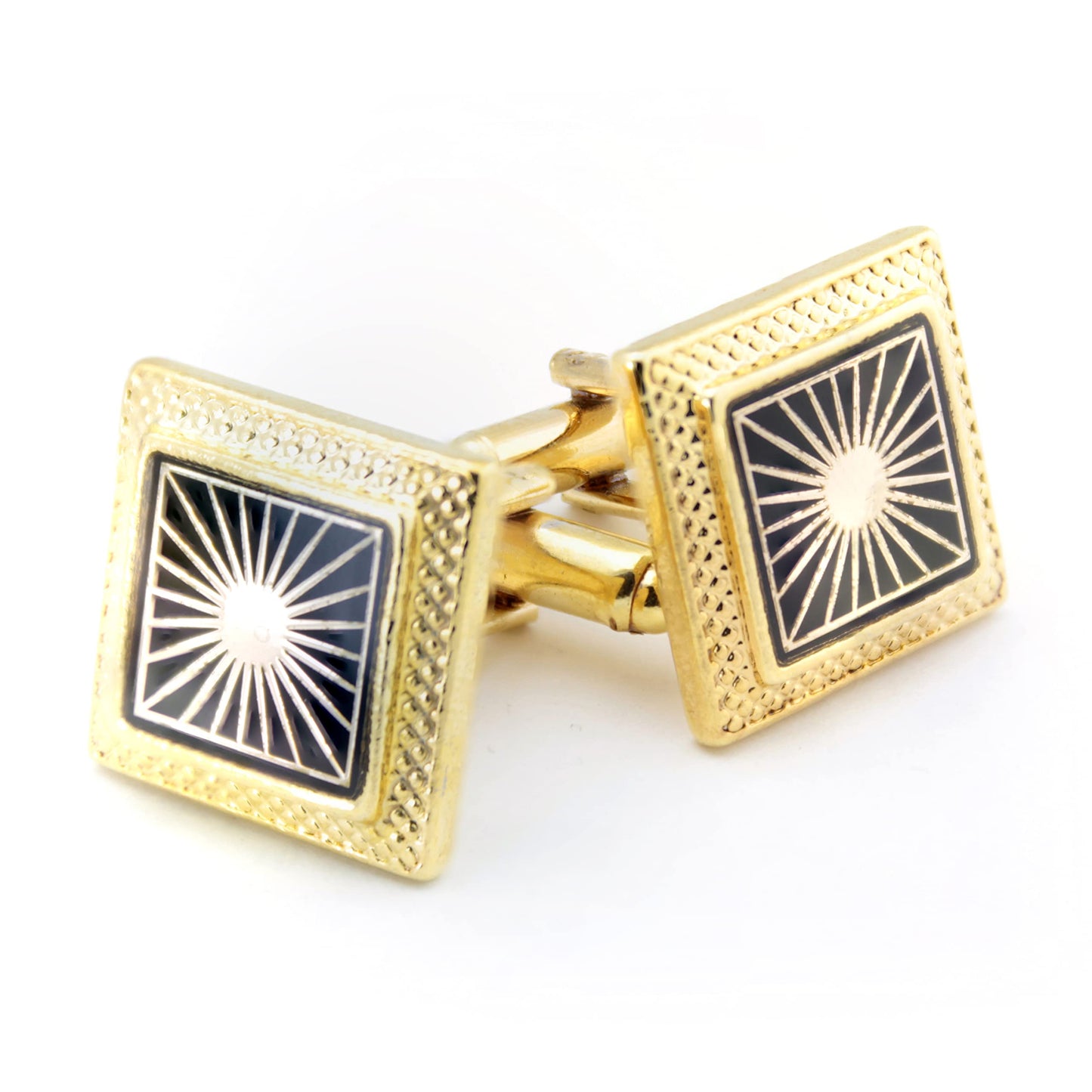 Kavove The Sunshine Golden Cufflink For Men