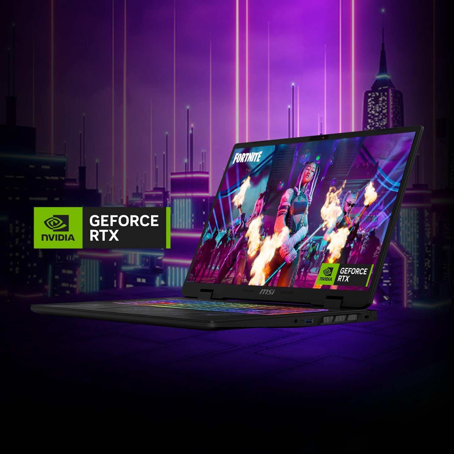 MSI Pulse 17 AI, Intel Core Ultra 7 155H, Built-in AI, 43CM 16:10 QHD+ 240Hz Gaming Laptop(16GB/1TB NVMe SSD/Windows 11 Home/NVIDIA GeForce RTX 4070, Core Black/2.8Kg), C1VGKG-031IN