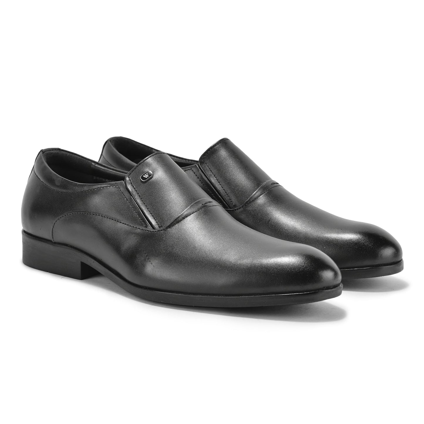 Woodland Men's Black Softy Crust Formal Shoes-6 UK (40 EU) (GW 4907023)