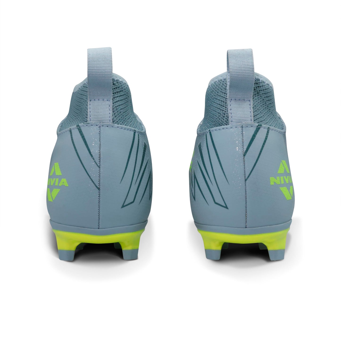 Nivia Encounter Pro 11 Football Stud for Men, Synthetic Leather Upper with Double Color TPU Sole, Ideal for Hard and Grassy Surfaces, Comfort Grey, UK08