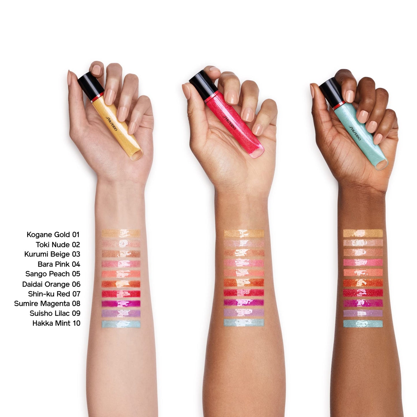 Shiseido Shimmer Gelgloss Daidai Orange 06