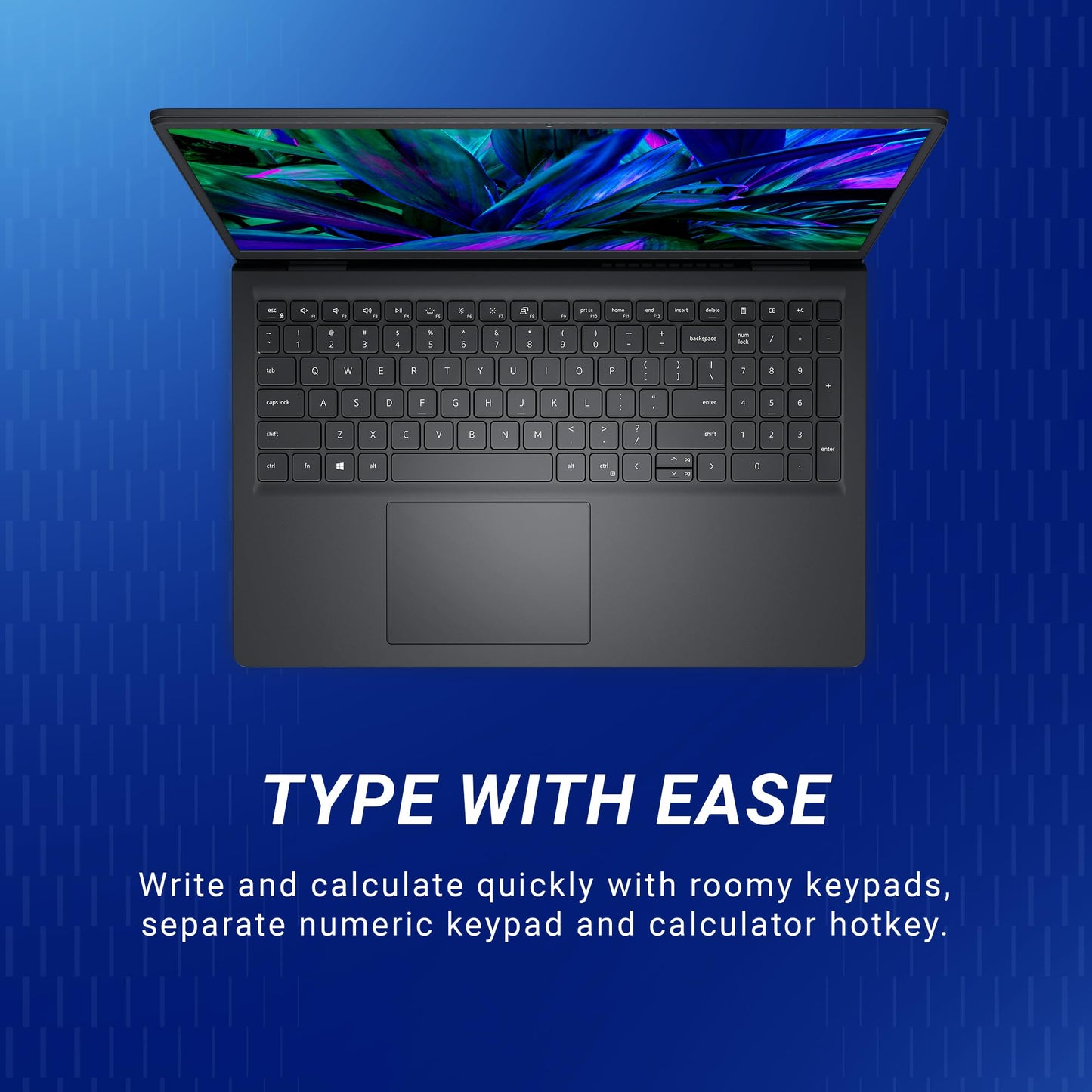 New Dell 15 Laptop, Intel Core 3 100U Processor, 8GB DDR4, 512 SSD, Intel UHD Graphics, 15.6" NT FHD 120Hz IPS AG 250 nit Display, Win 11 + Office H&S 2024, Carbon Black, Thin & Light- 1.63Kg