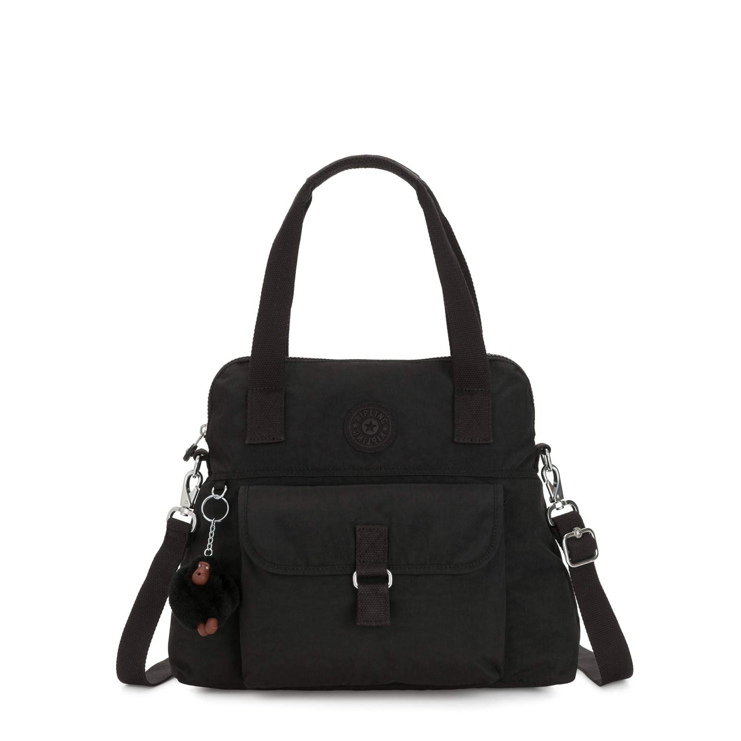 Kipling Pahneiro Handbag Black Tonal