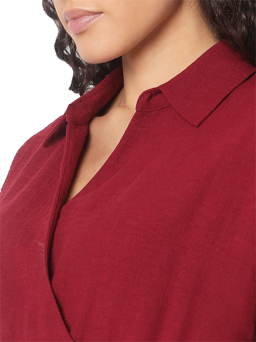 VERO MODA Women Red Fit and Flare Dress