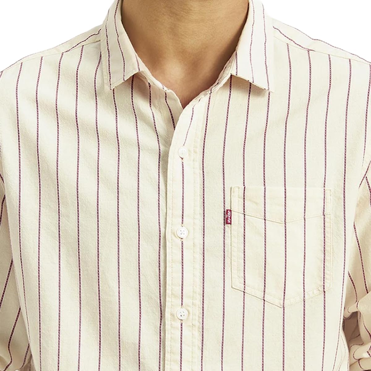 Levi's Men's Slim Fit Shirt (32907-0524_White