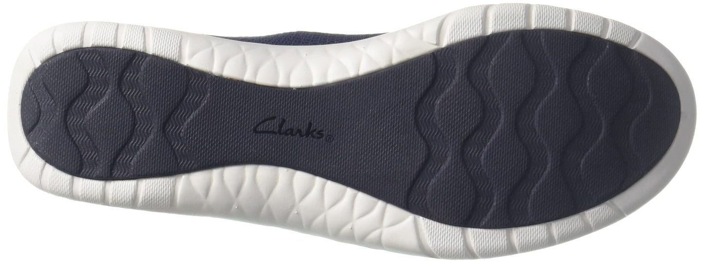 Clarks Women Adella Step Walking Shoe Dark Navy, Blue, Size_7