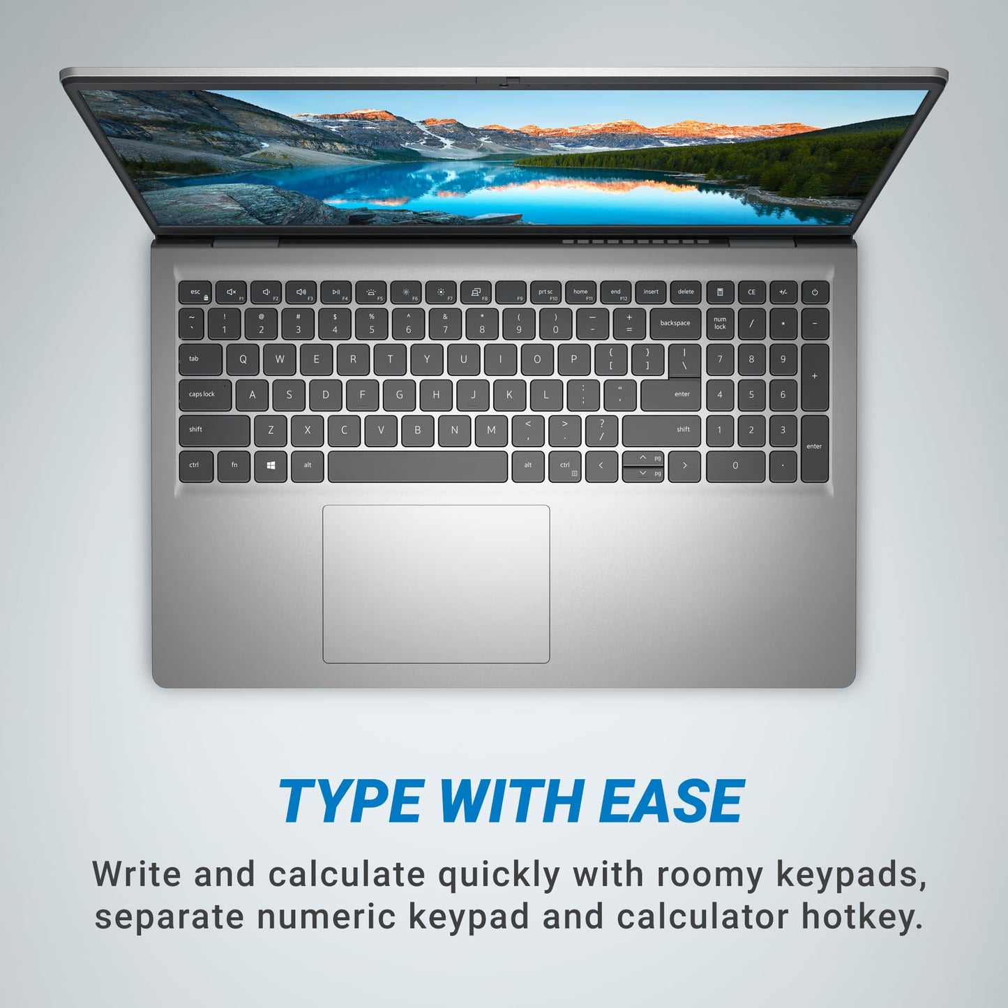 Dell Inspiron 3535, AMD Ryzen 5-7530U, 16 GB RAM, 512 GB SSD, FHD IPS 15.6"/39.62 cm, 120Hz, Windows 11, MS Office 2024, Platinum Silver, 1.67 kg, Thin & Light Laptop