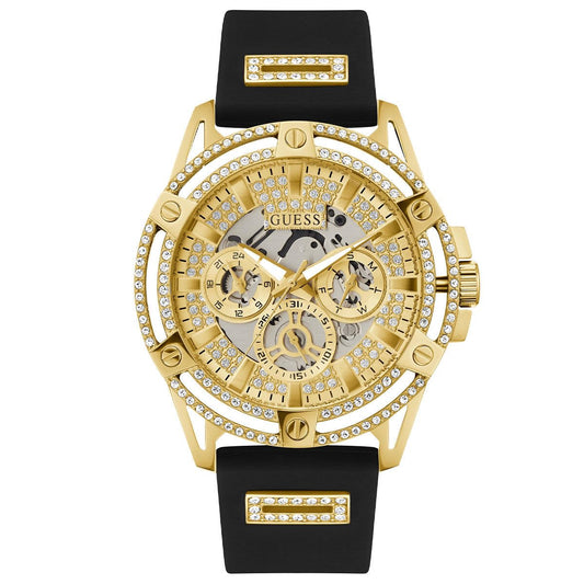 GUESS Chronograph Gold Dial Men's Watch-GW0537G2