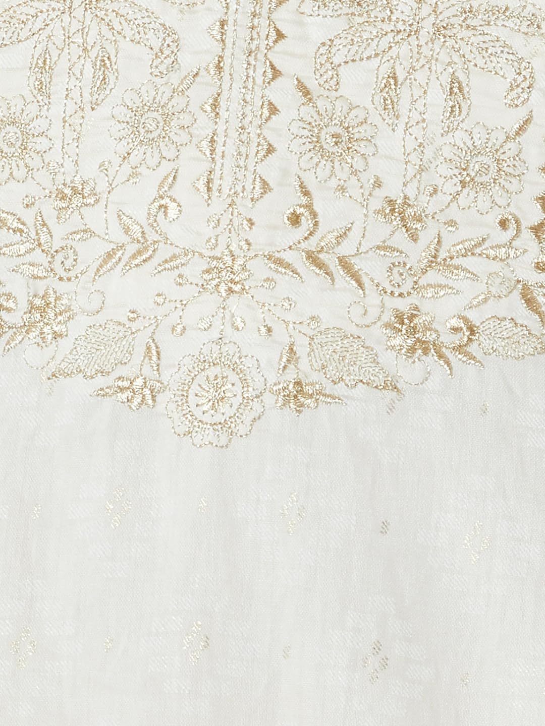 Max Women's Chanderi Solid Regular Kurta