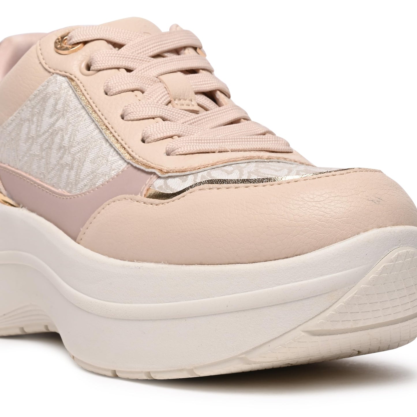 Aldo REXSONA-IN651 Ladies Dark Pink Wedge Sneakers