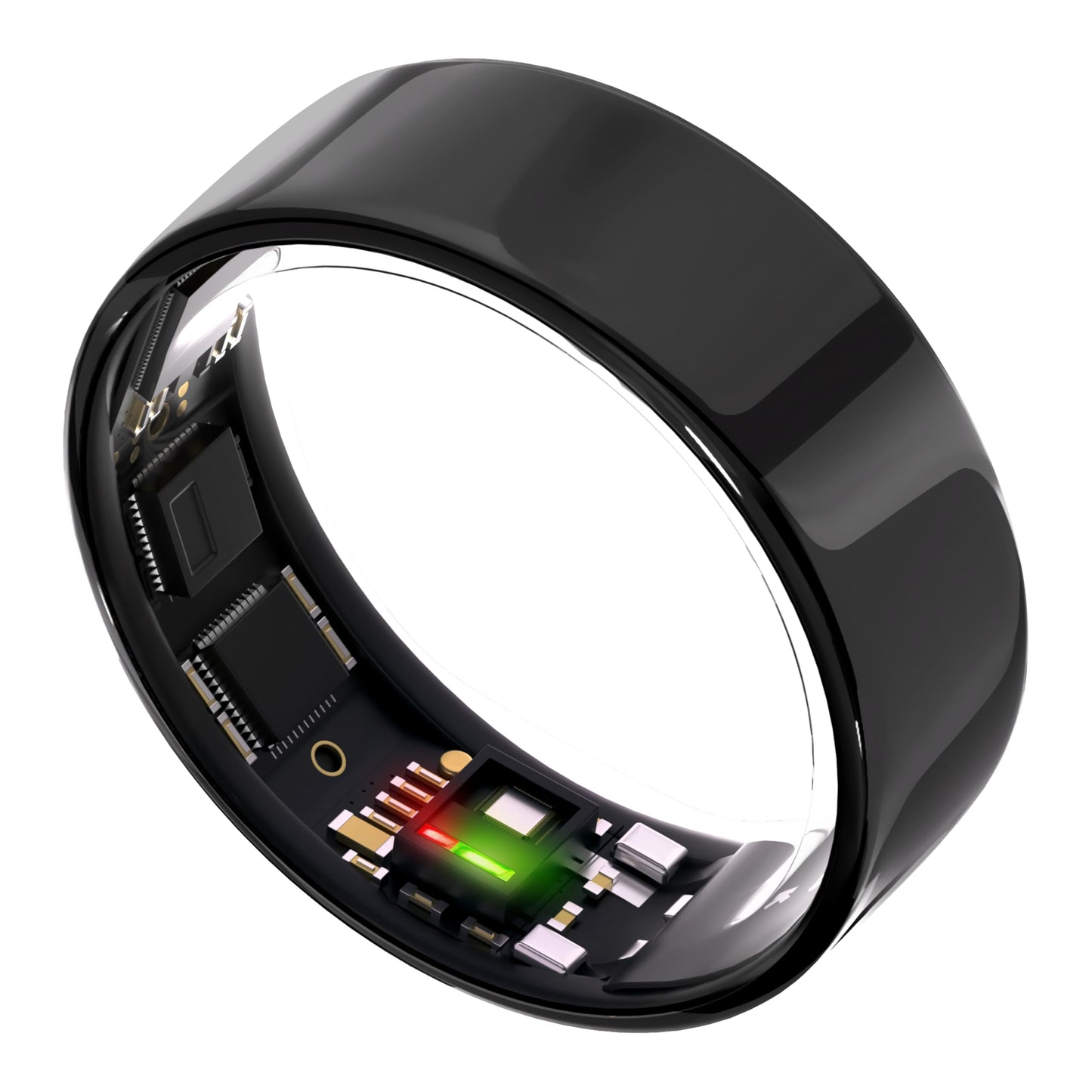 ULTRAHUMAN Ring AIR-Smart Ring Activity Tracker, Size First Sizing Kit,Sleep Tracker,Smart Ring for Men/Women,Fitness Tracker (Aster Black, 12)
