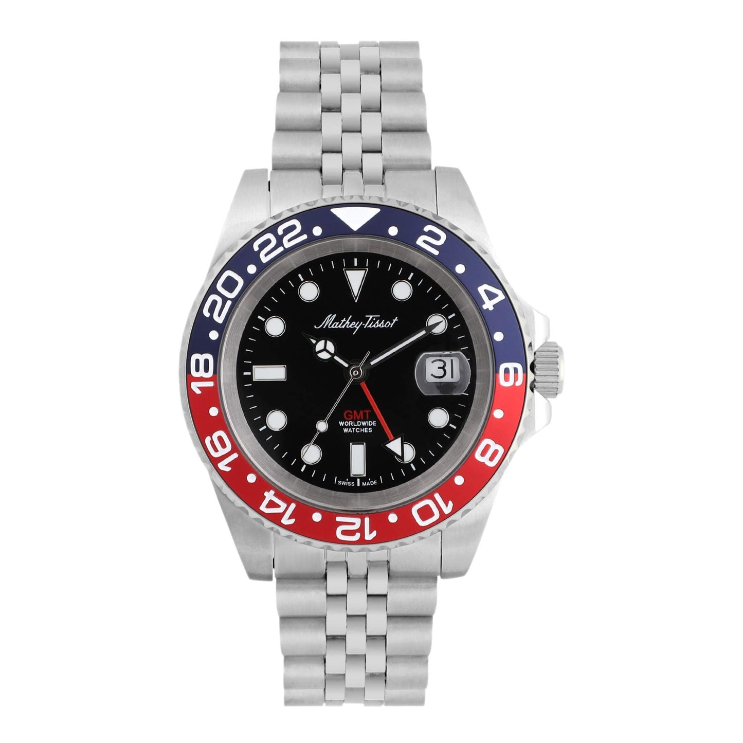 Mathey-Tissot Analog Black Dial Men's Watch-H903AR