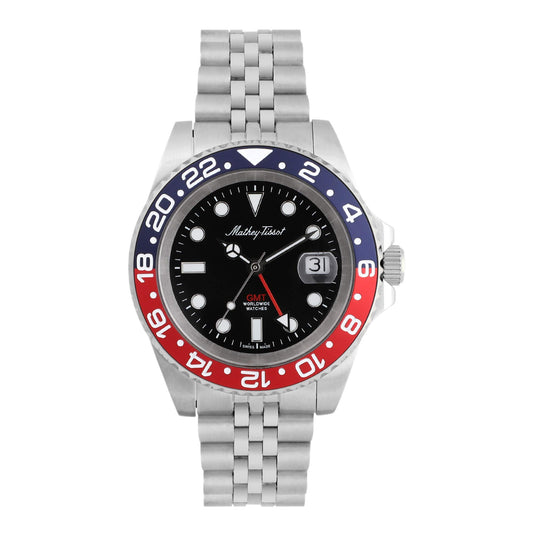 Mathey-Tissot Analog Black Dial Men's Watch-H903AR