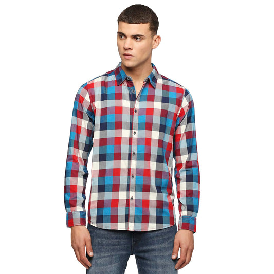 Pepe Jeans Men's Regular Fit Checked Shirts