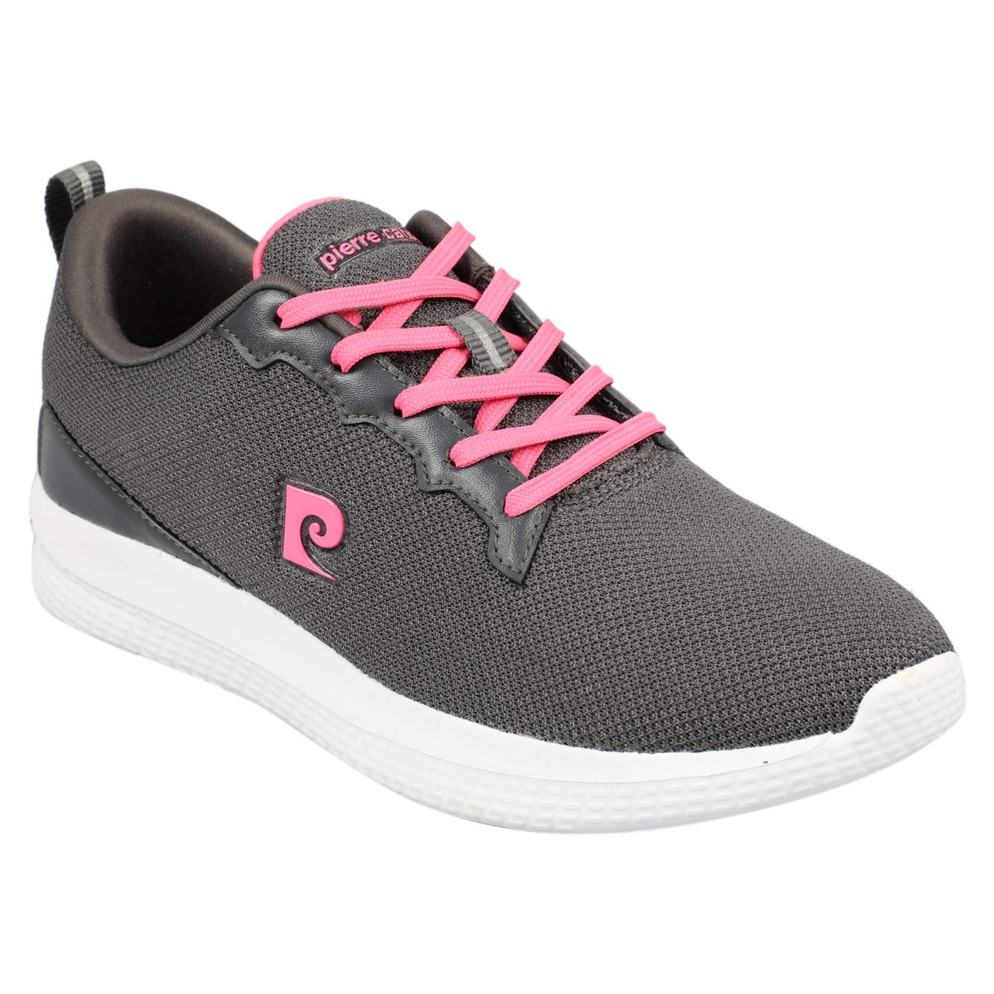 Pierre Cardin Women's Elle Un Dk.Grey-Pink Running Shoes-5 UK (38 EU) (Energia PC0300)