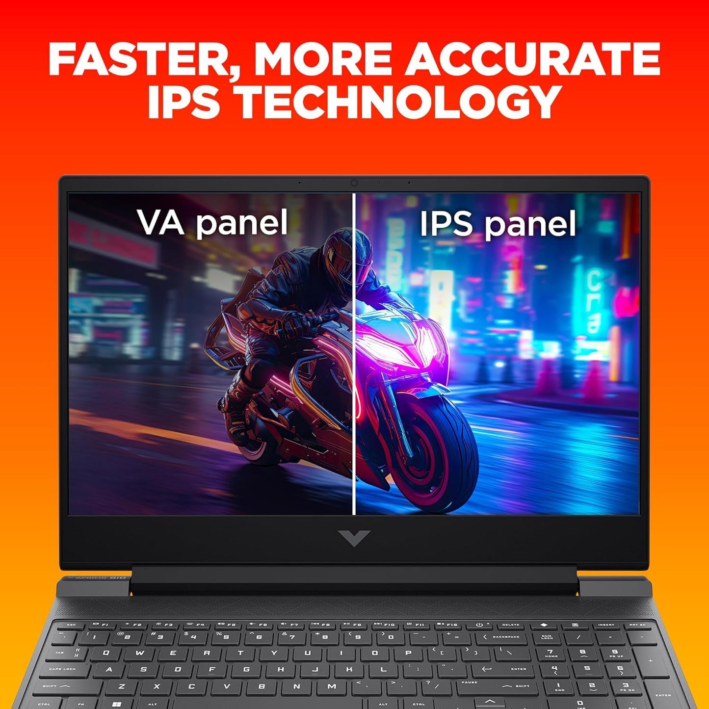 HP Victus Gaming, AMD Ryzen 5 5600H, NVIDIA RTX 3050, 8GB DDR4, 512GB SSD, 15.6-inch(39.6cm), 144Hz, 250Nits, FHD Gaming Laptop, Backlit KB, 720p HD Camera (Win 11, Office 21,Silver, 2.29kg) fb0180AX