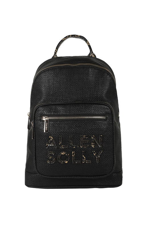 Allen Solly Women Black Casual Backpack