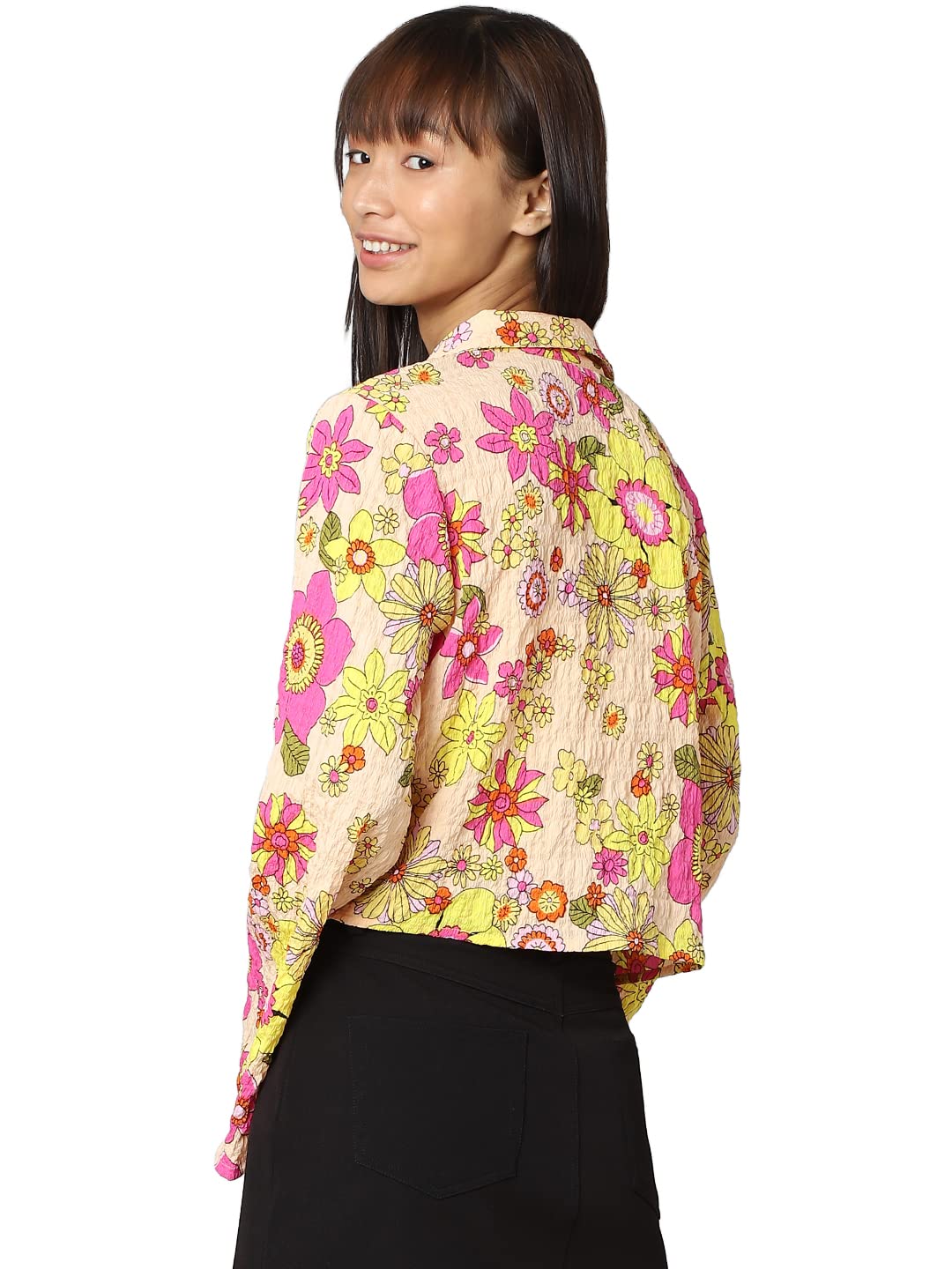 ONLY Regular Fit Shirt (124159801_Apricot Ice_36)