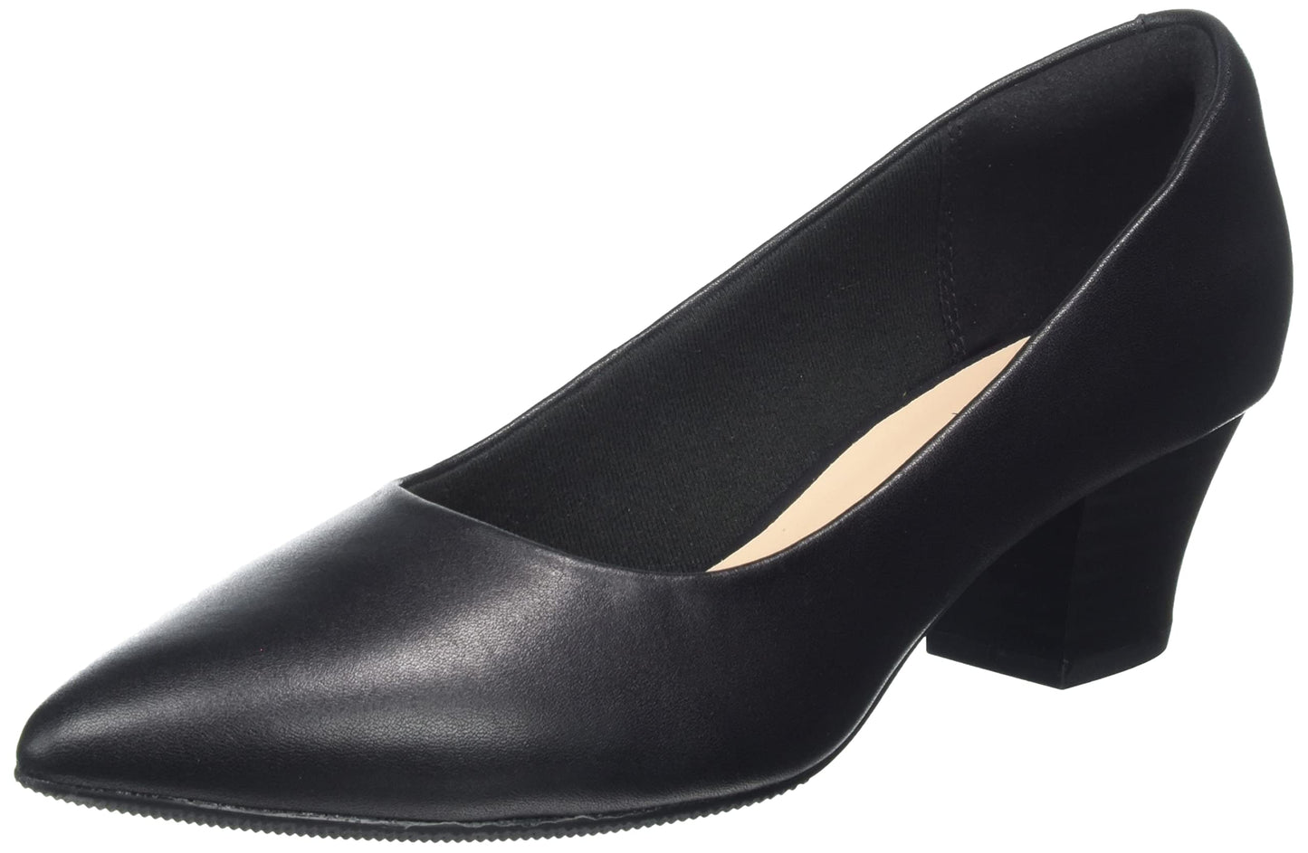 Clarks Teresa Step Black Leat UK-7