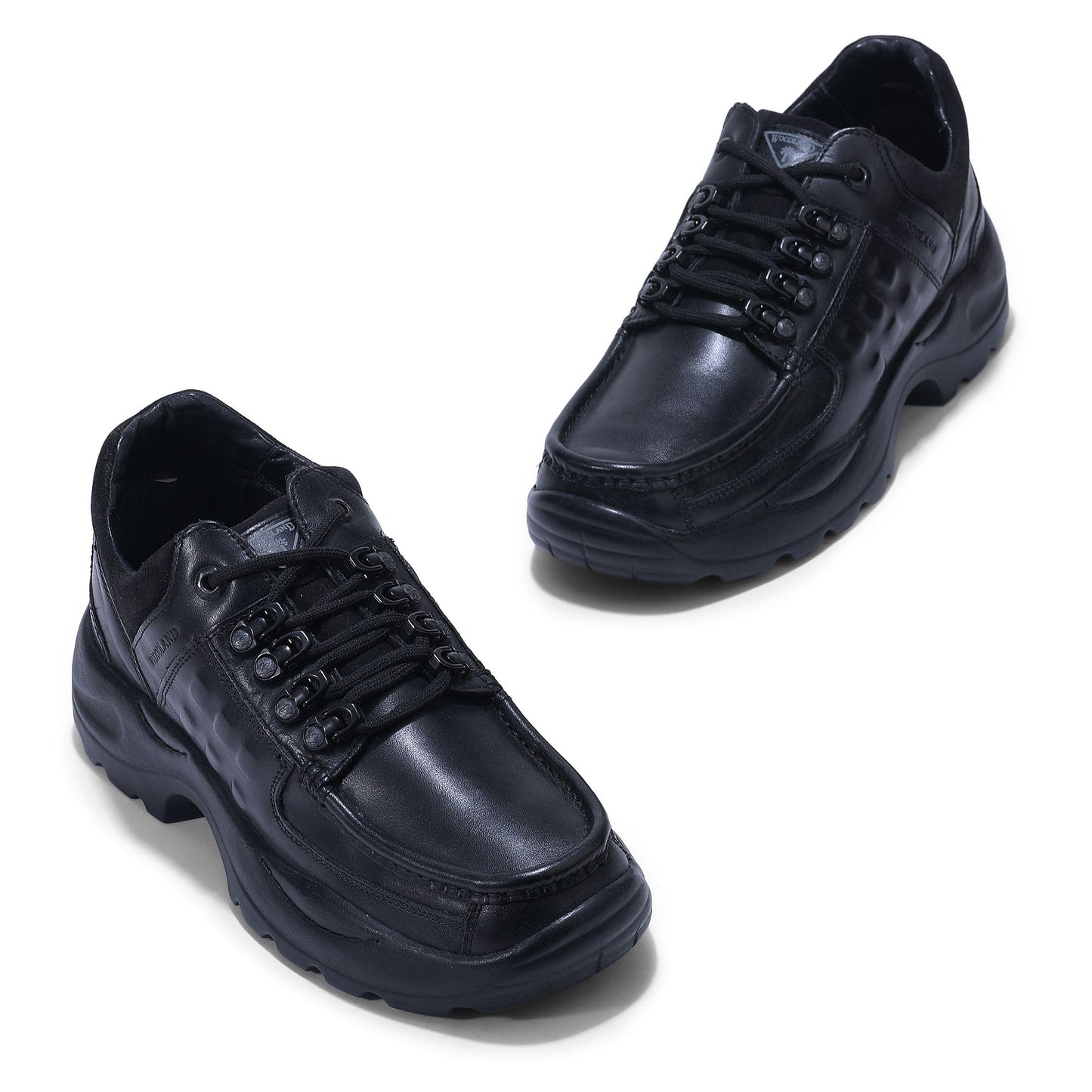 Woodland Men Black Casual Sneakers