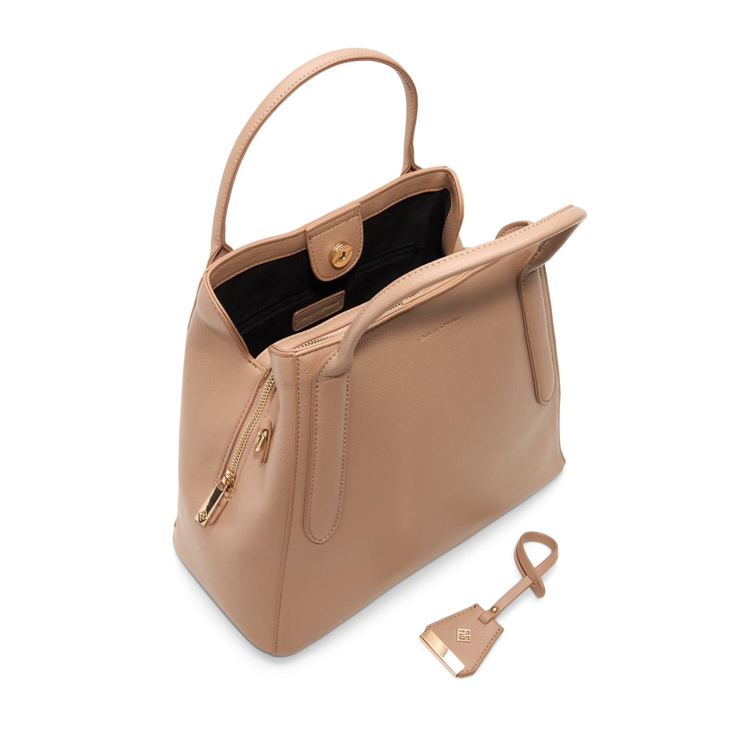 Call It Spring LOPBURI Beige Women's Satchel