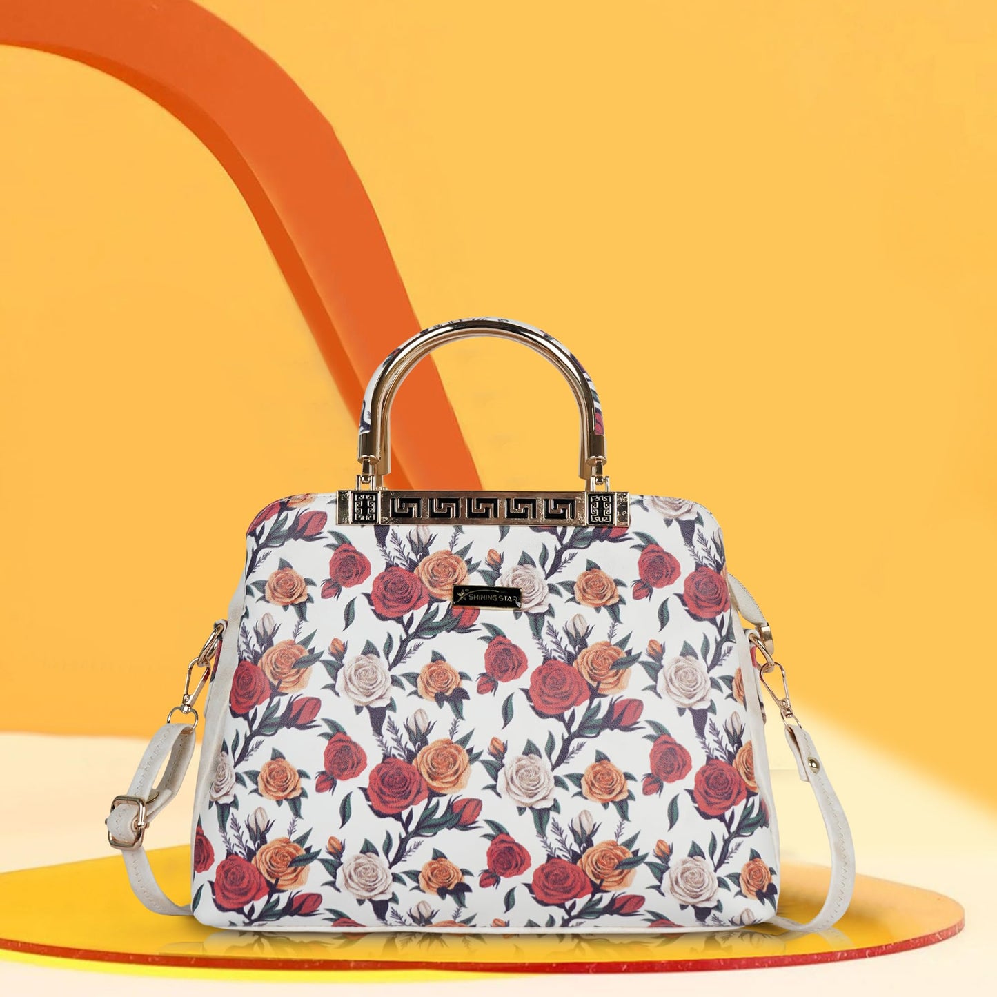 Shining Star Synthetic Leather Women's Satchel Bag | Ladies Purse Handbag | Women bags