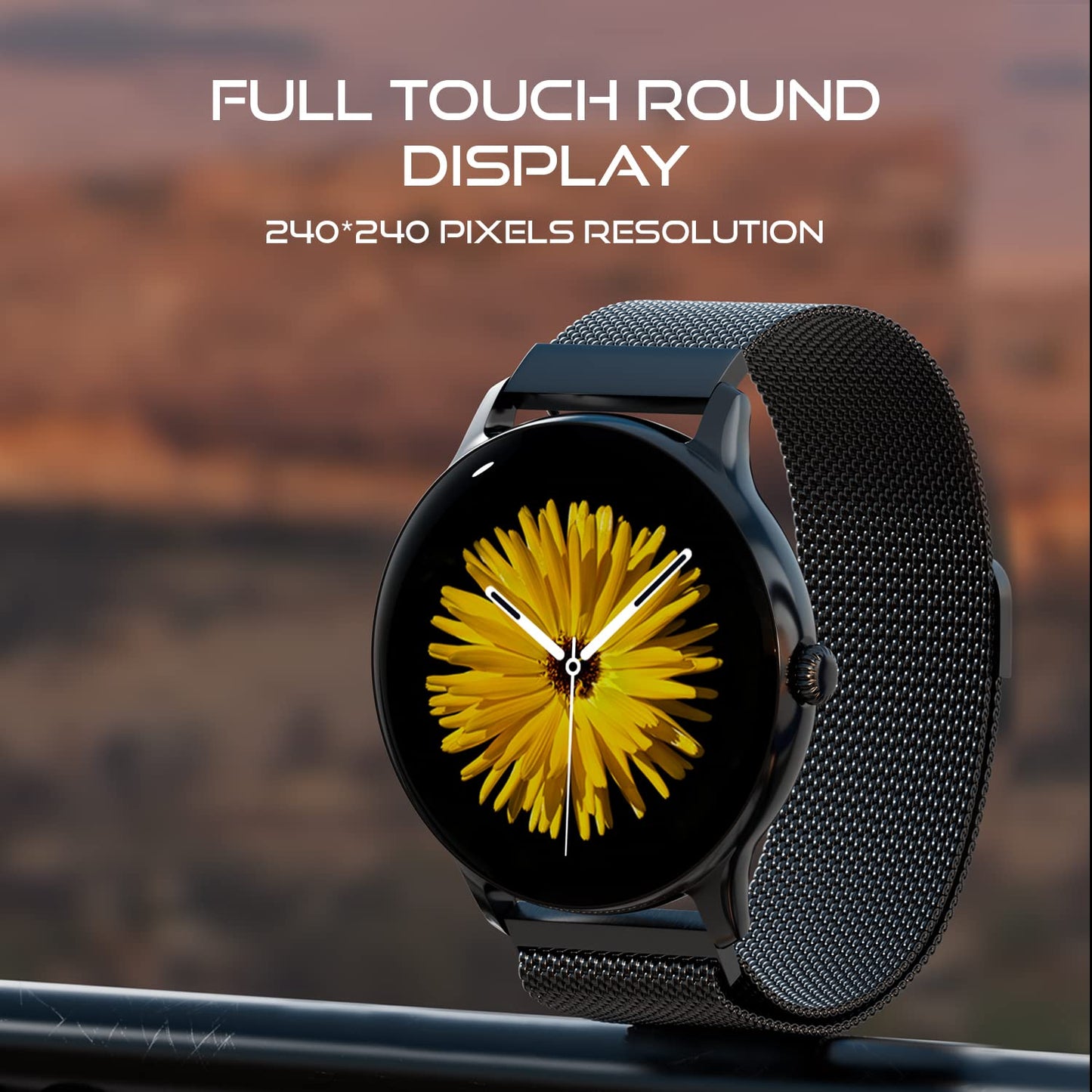 Fire-Boltt Phoenix Ultra Smart Watch 1.39” HD Display, Bluetooth Calling, AI Voice Assistant, 120 Sports Modes, IP67 Waterproof, SpO2 Monitor, Smart Watch for Man & Woman- Grey SS