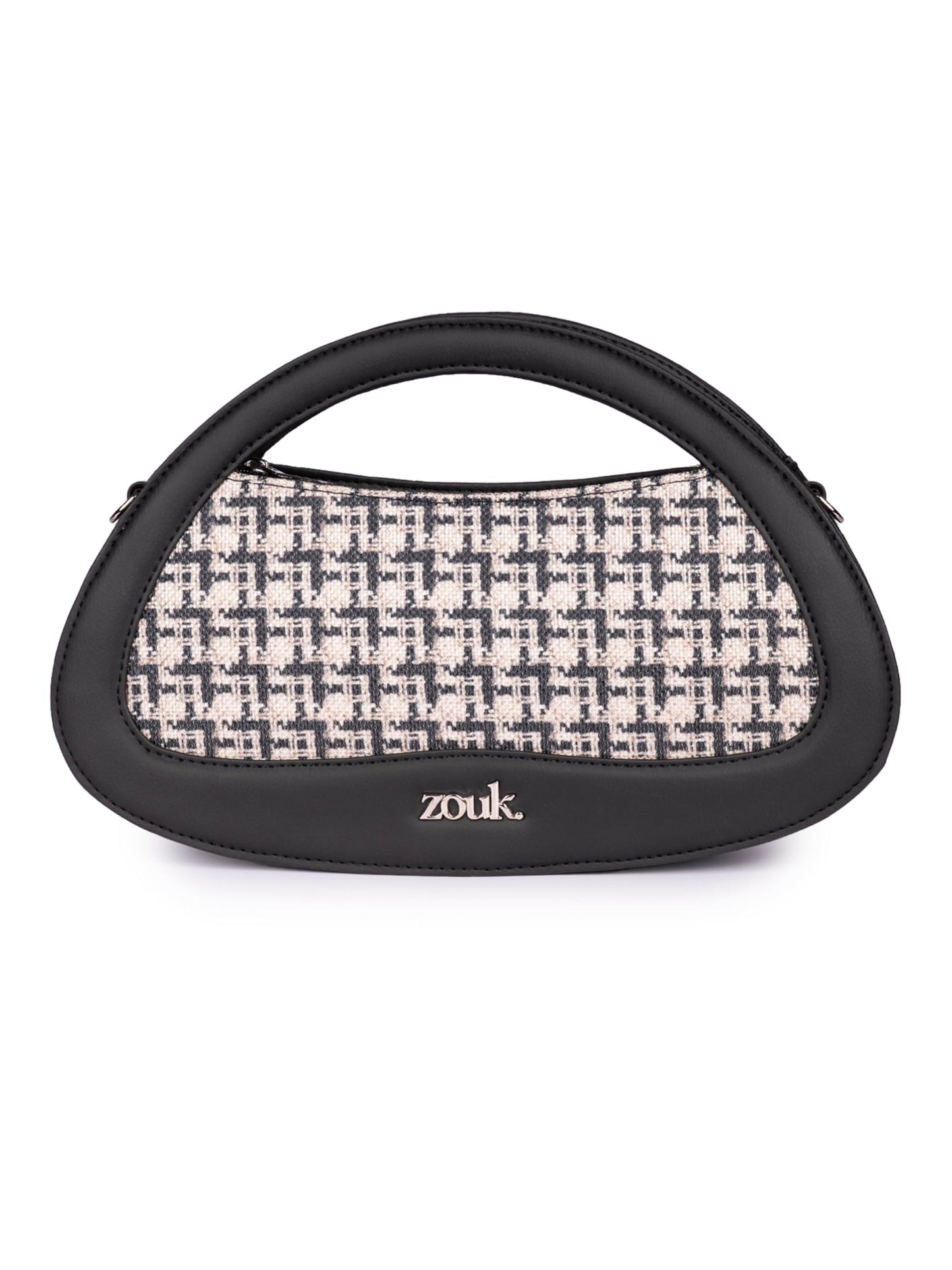 ZOUK Nadia Sling Bag for Women – Stylish Crossbody with Cutout Top Handle | Handcrafted Shoulder Bag with Multiple Pockets & Water-Resistant Lining | Formal & Casual Use | Carter Checks