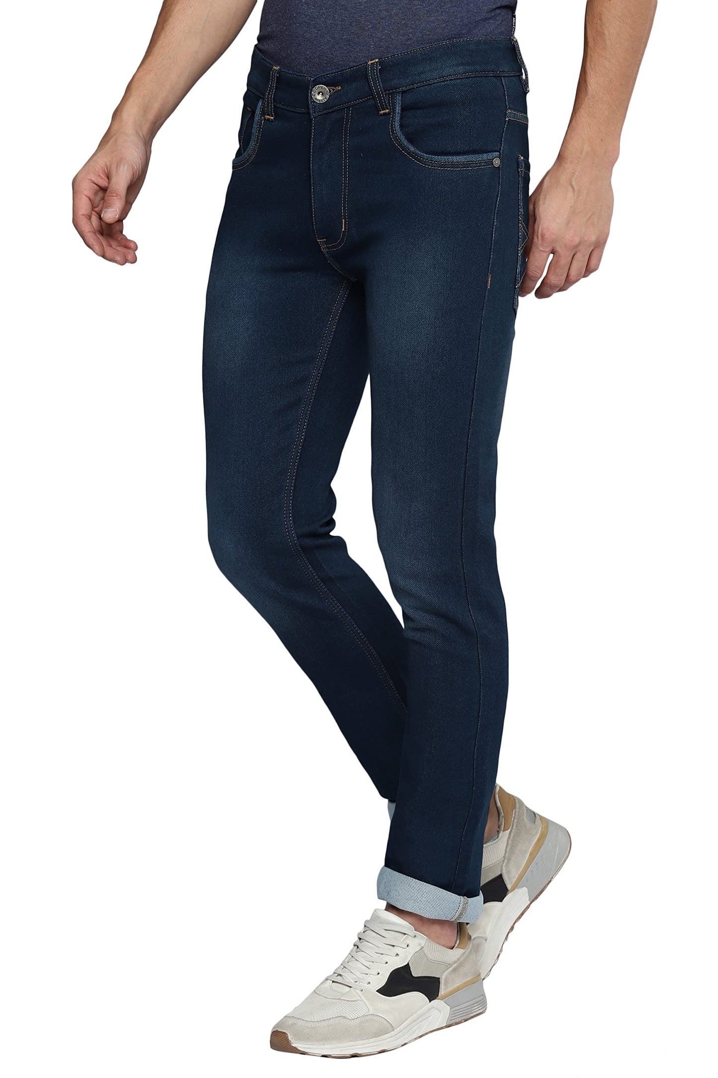 Allen Cooper Denim Jeans for Men(51-32) Blue