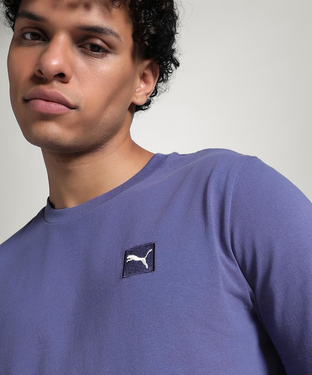 Puma | Elevated Men's Tee | Blue Crystal | M