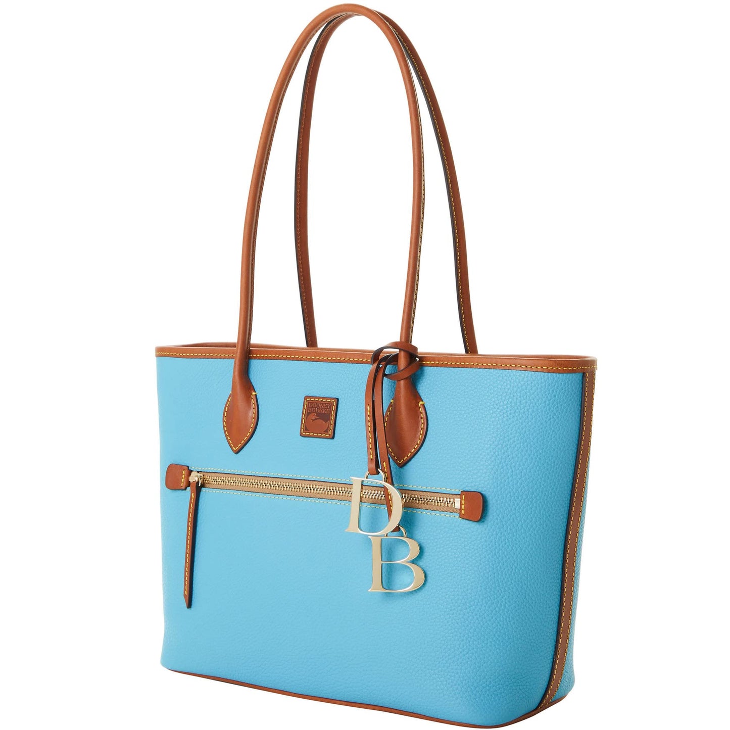 Dooney & Bourke Handbag, Pebble Grain Tote - Sky Blue, Sky Blue, One Size