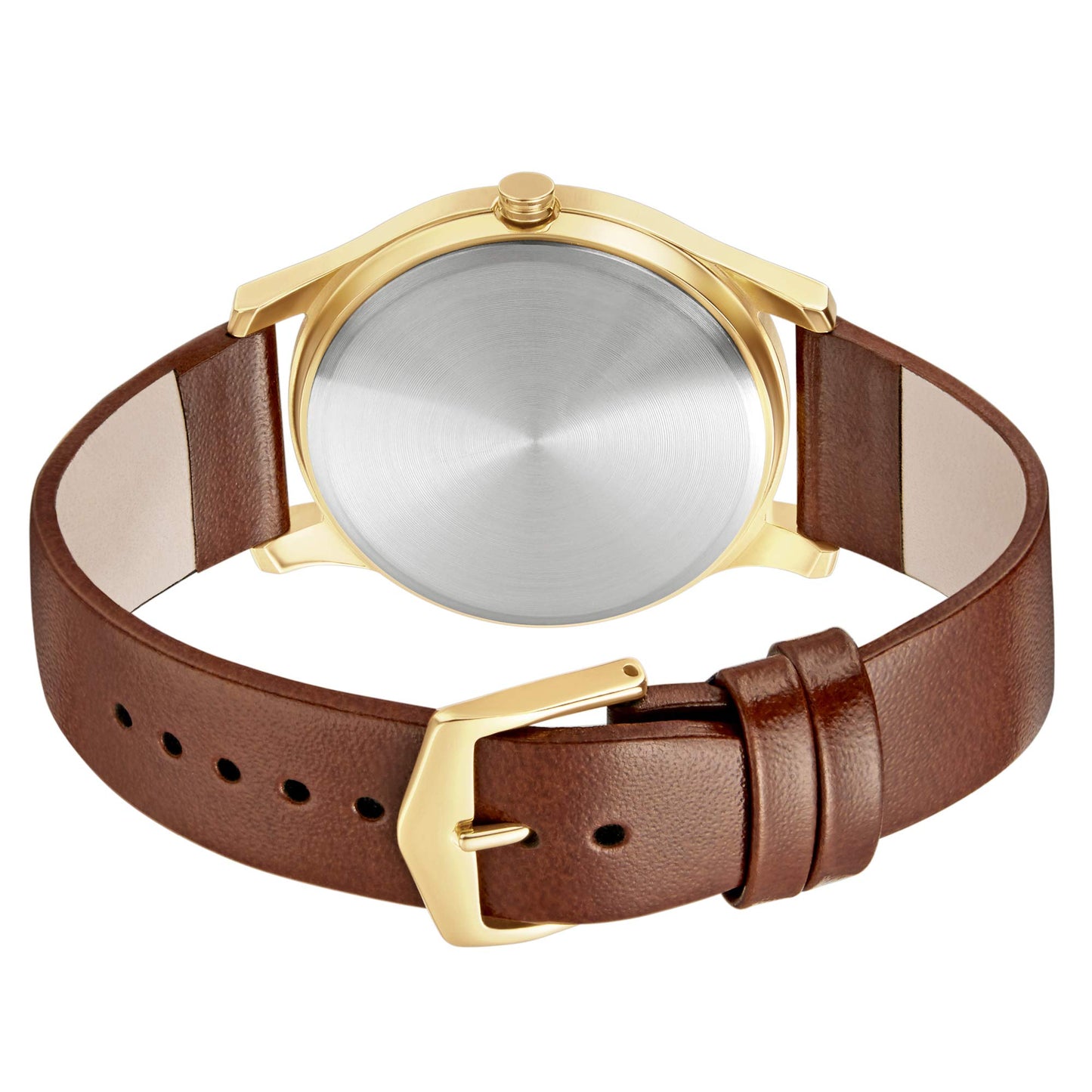 Sonata Quartz Analog White Dial Leather Strap Watch for Men-NR7135YL01