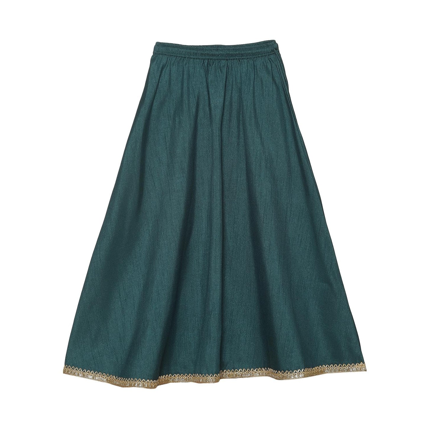 BIBA GIRL PRINTED STRAIGHT KID(KW5053E_TEAL_13)