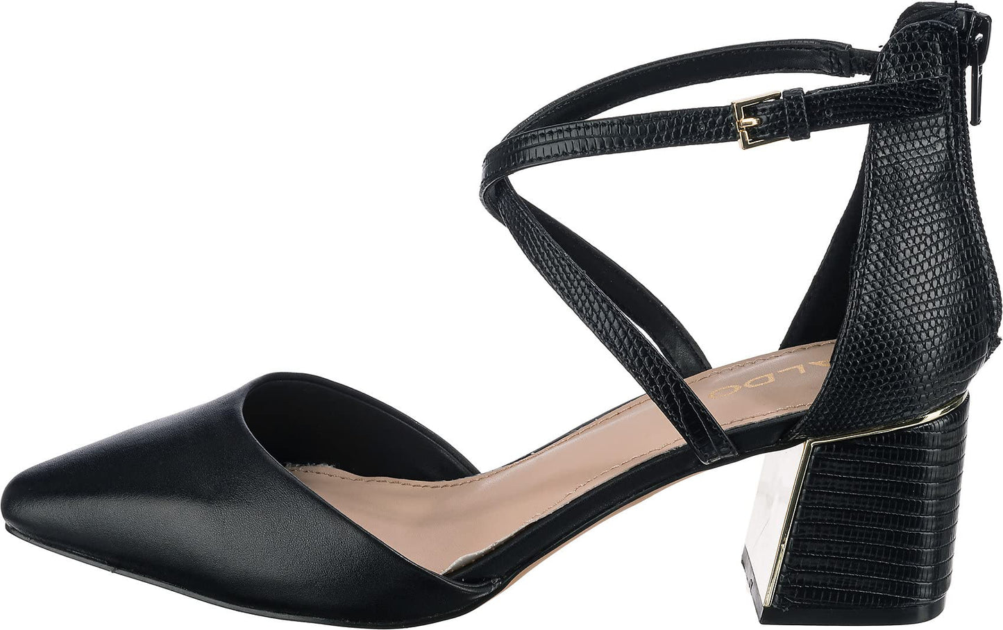 Aldo GRARWEN001 BLACK Women Leather Heels