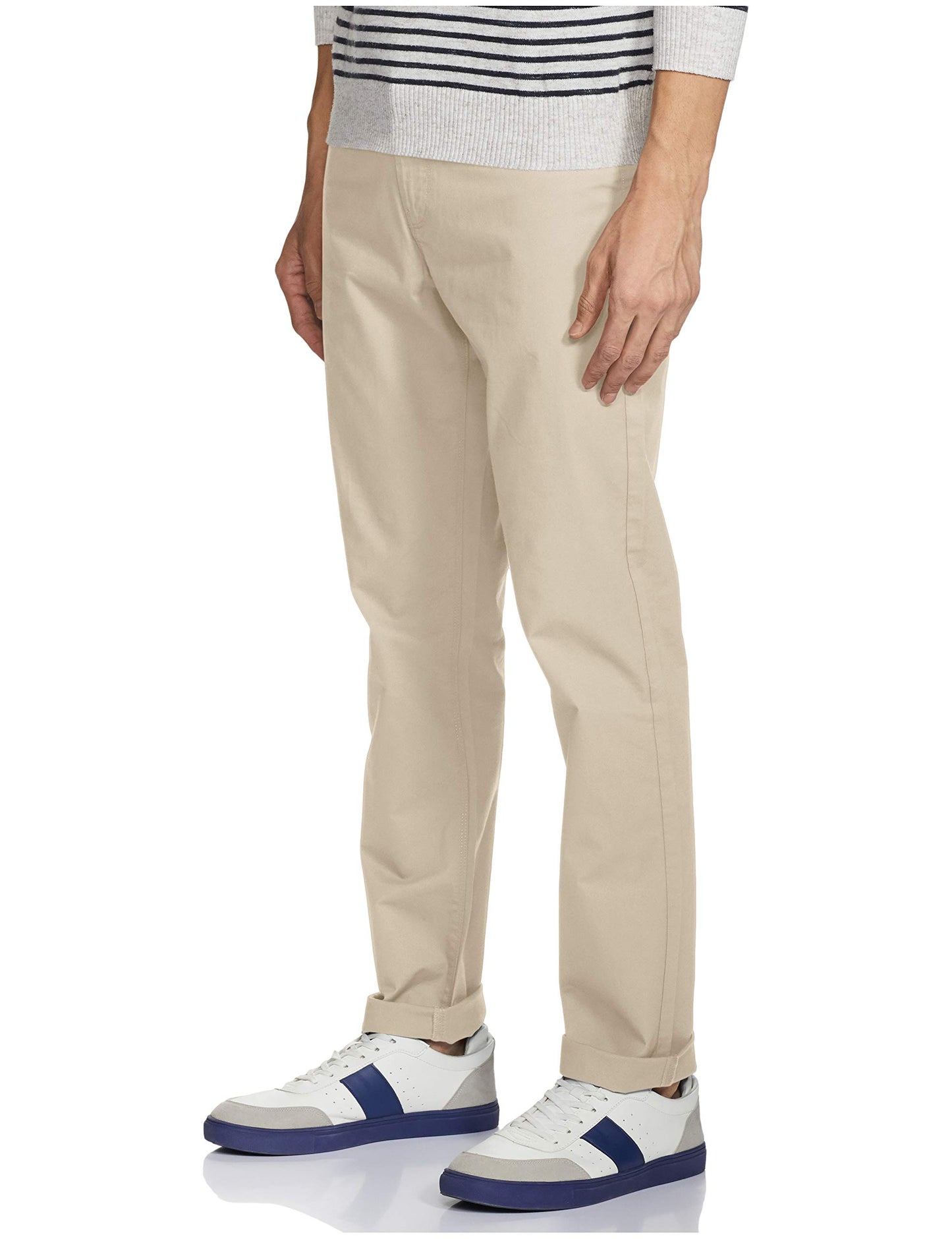 United Colors of Benetton Men's Slim Casual Pants (4CTNS0011I905_Beige_32)