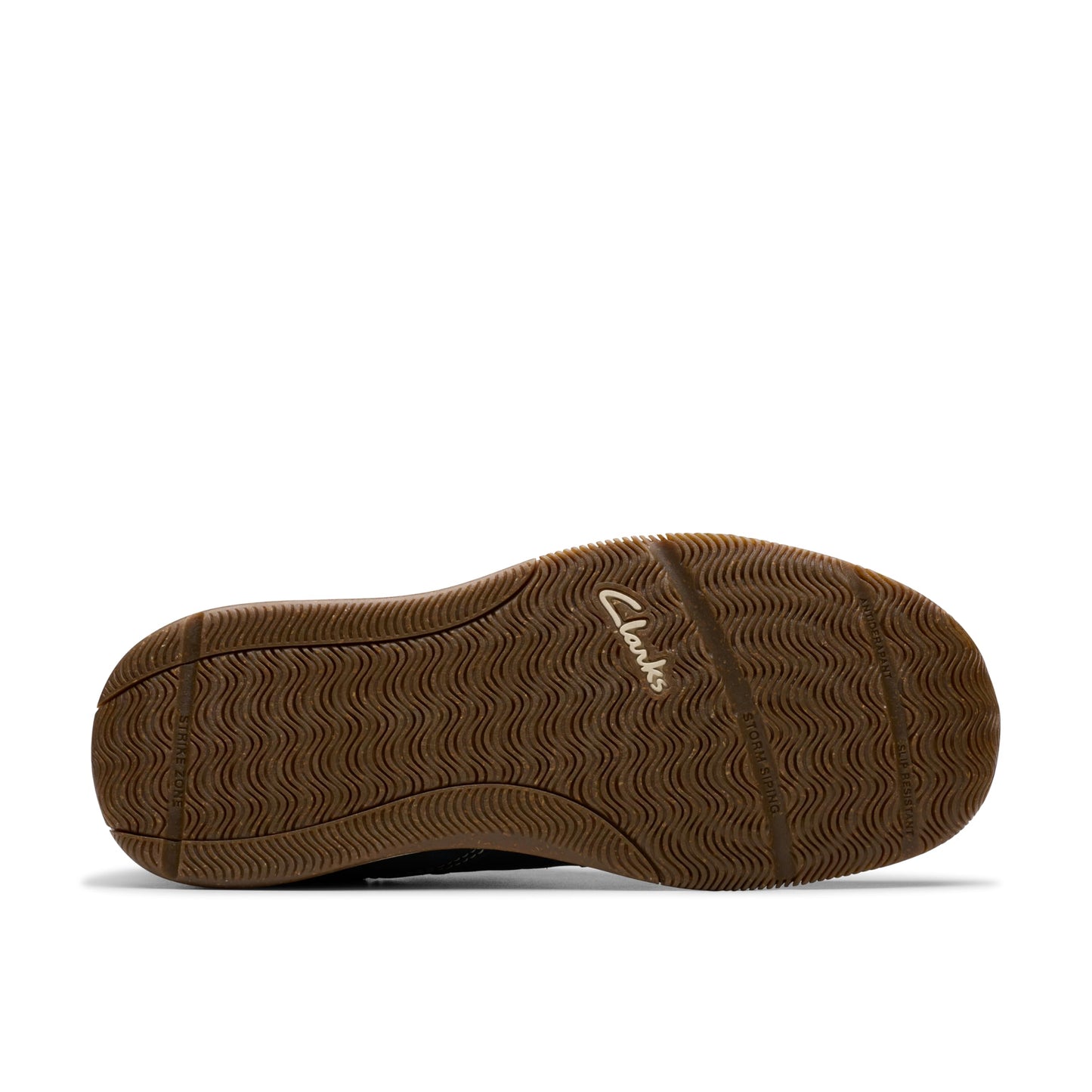Clarks Mens Sailview Lace, Navy Nubuck, 10.5 Wide
