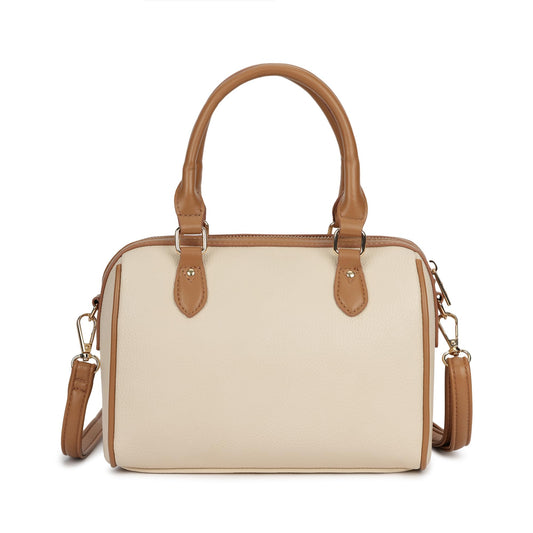 Fastrack Swirl Satchel | Women’s Faux-Leather Satchel| Dual Carry Handles, Adjustable Strap & Spacious Main Compartment