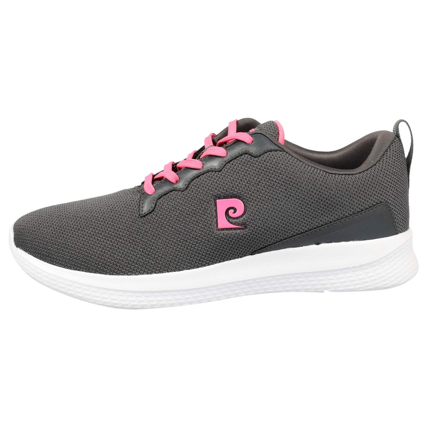 Pierre Cardin Women's Elle Un Dk.Grey-Pink Running Shoes-5 UK (38 EU) (Energia PC0300)