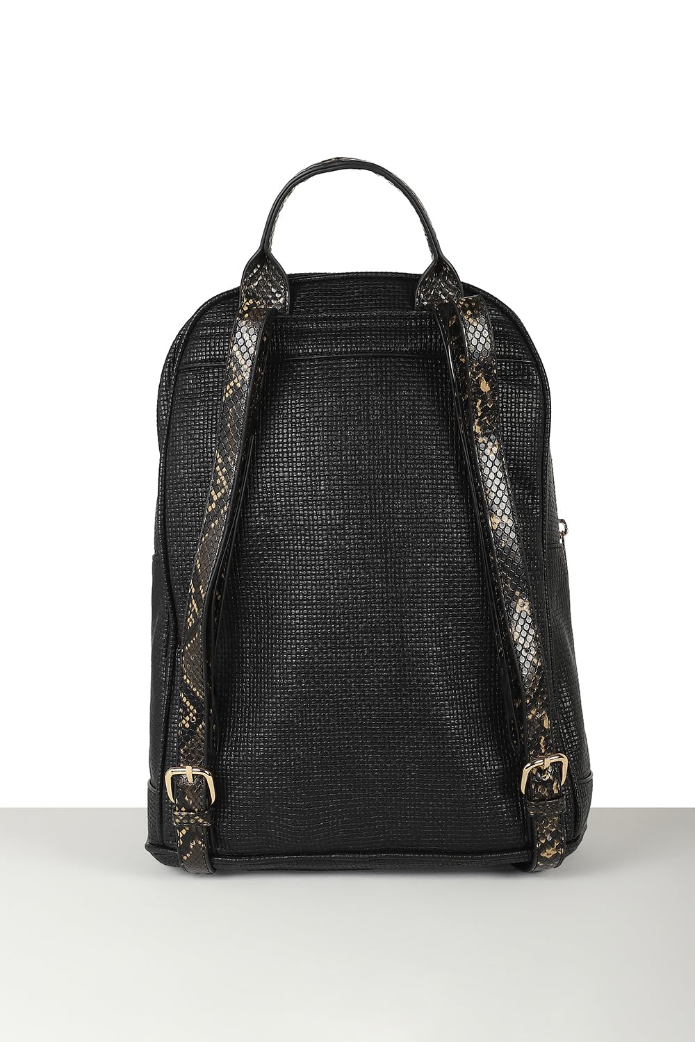 Allen Solly Women Black Casual Backpack