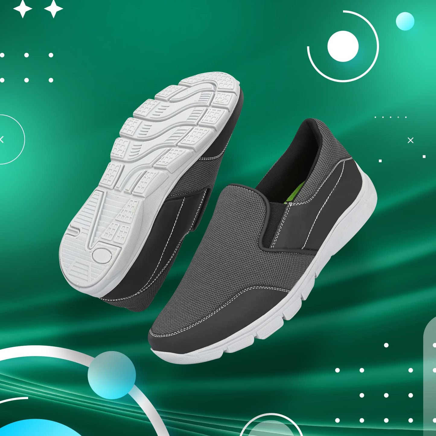 Centrino Casual Shoe for Men | Trendy Sneaker with Soft Cushioned Insole | Stylish, Durable & Comfortable Design | Ideal for Everyday Casual Wear & Outings 6709-2_Grey_6