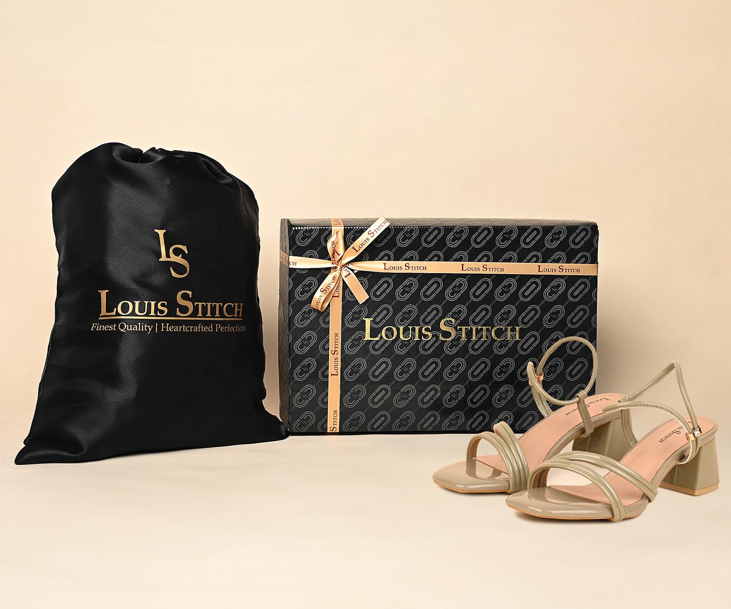 LOUIS STITCH Women’s Block Heel Sandals | Comfortable Sandal for Ladies | LSOF-LDBH-SC