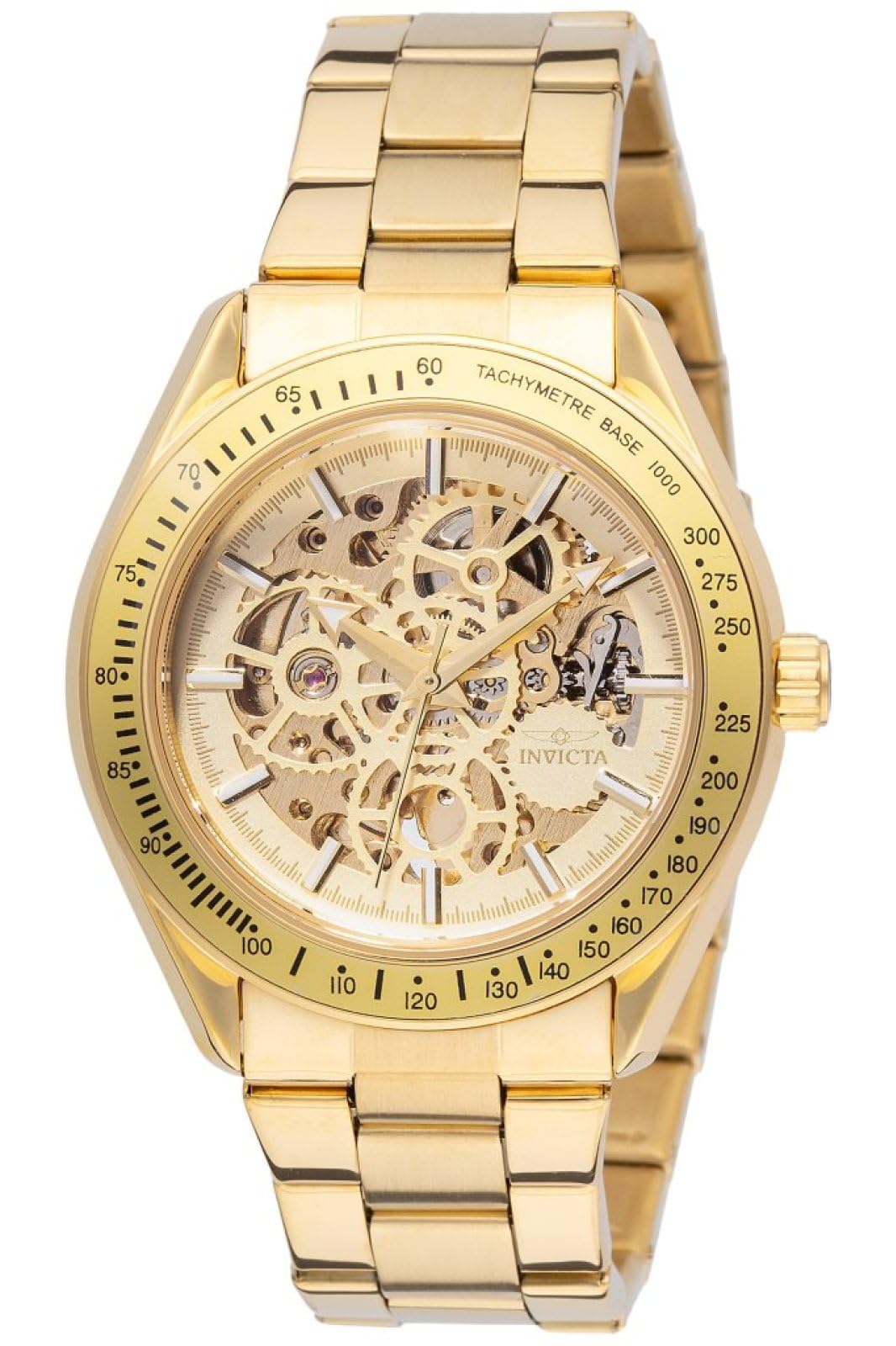 Invicta Objet D Art Automatic Gold Dial Analog Watch for - Men 49501