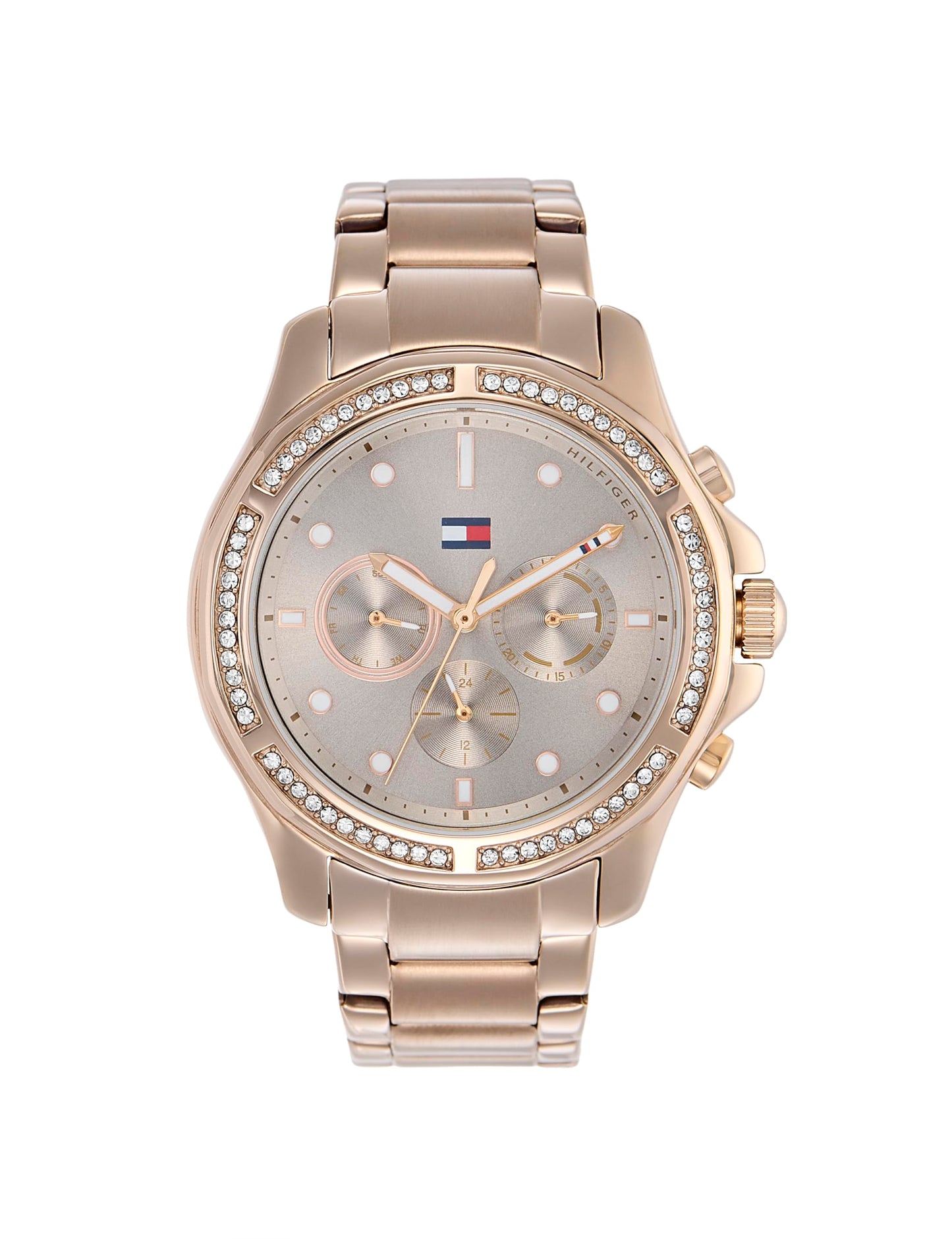 Tommy Hilfiger Brooklyn Quartz Analog Grey Round Dial Watch for Women