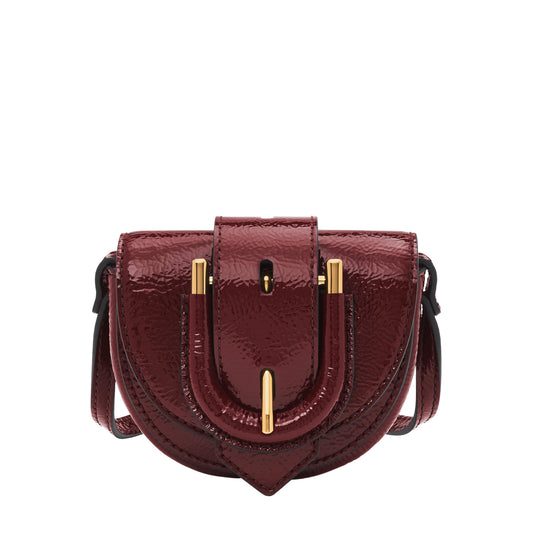 Fossil Harwell Maroon Crossbody Bag ZB1952631