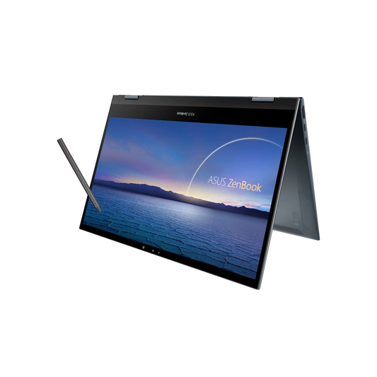 (Refurbished) ASUS ZenBook Flip 13 (2021) OLED, 13.3-inch (33.78 cms) FHD Intel Evo Core i5-1135G7 11th Gen, Touch 2-in-1 Laptop (8GB/512GB SSD/Windows 10 Pro/Intel Iris Xe Graphics/Grey/1.3 kg) UX363EA-HP296R