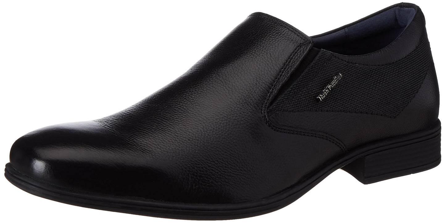 Hush Puppies Men's Boston Slipon E 23 (8556002_Black_9 UK)