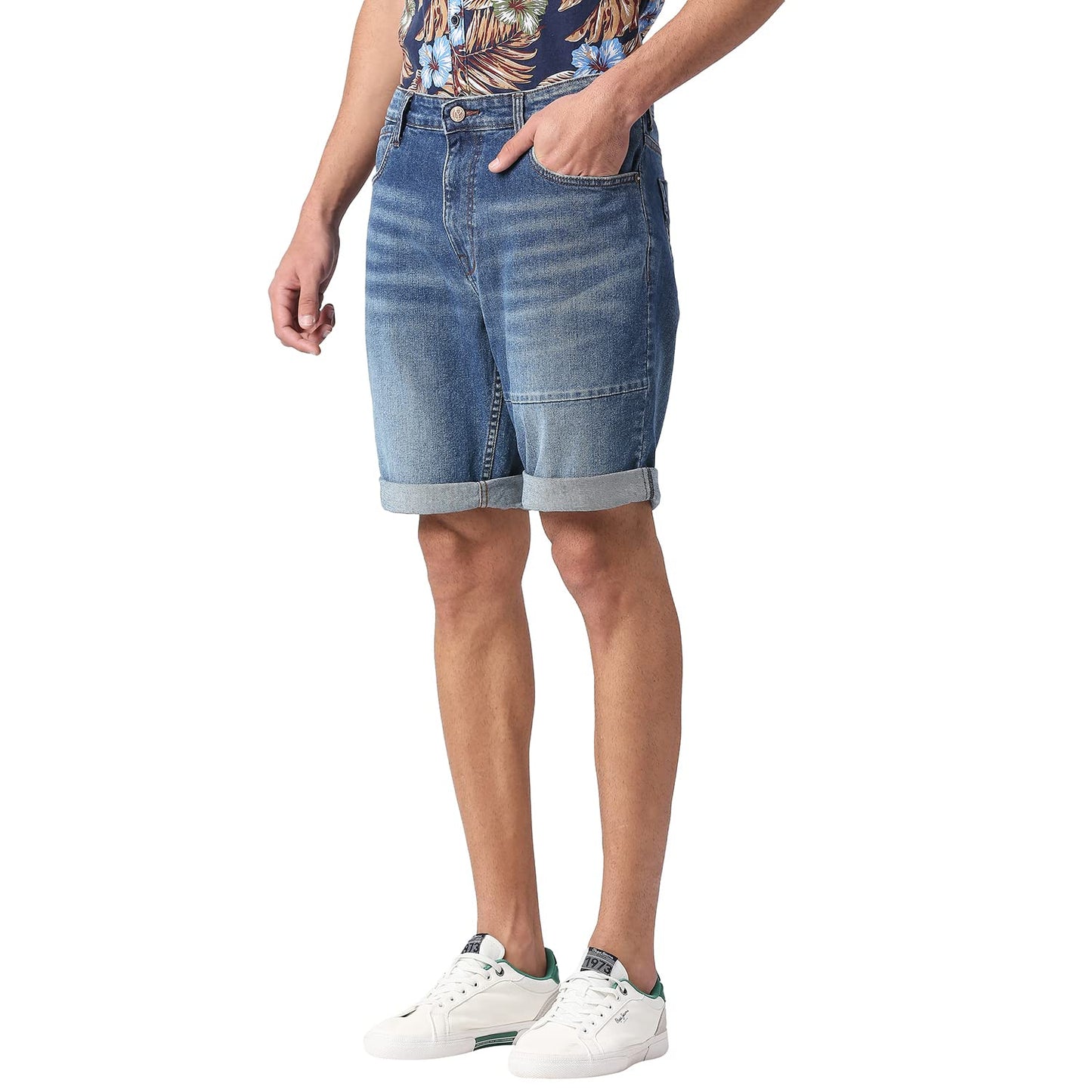 Pepe Jeans Men's Chino Shorts (PM207214Q03_Dark Used